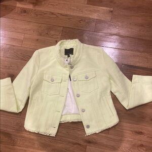Banana Republic chic light green jacket size 0